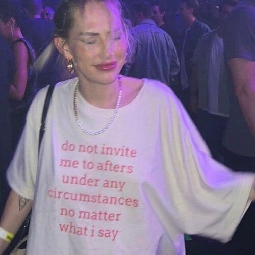 Do Not Invite - T-Shirt Rave Day
