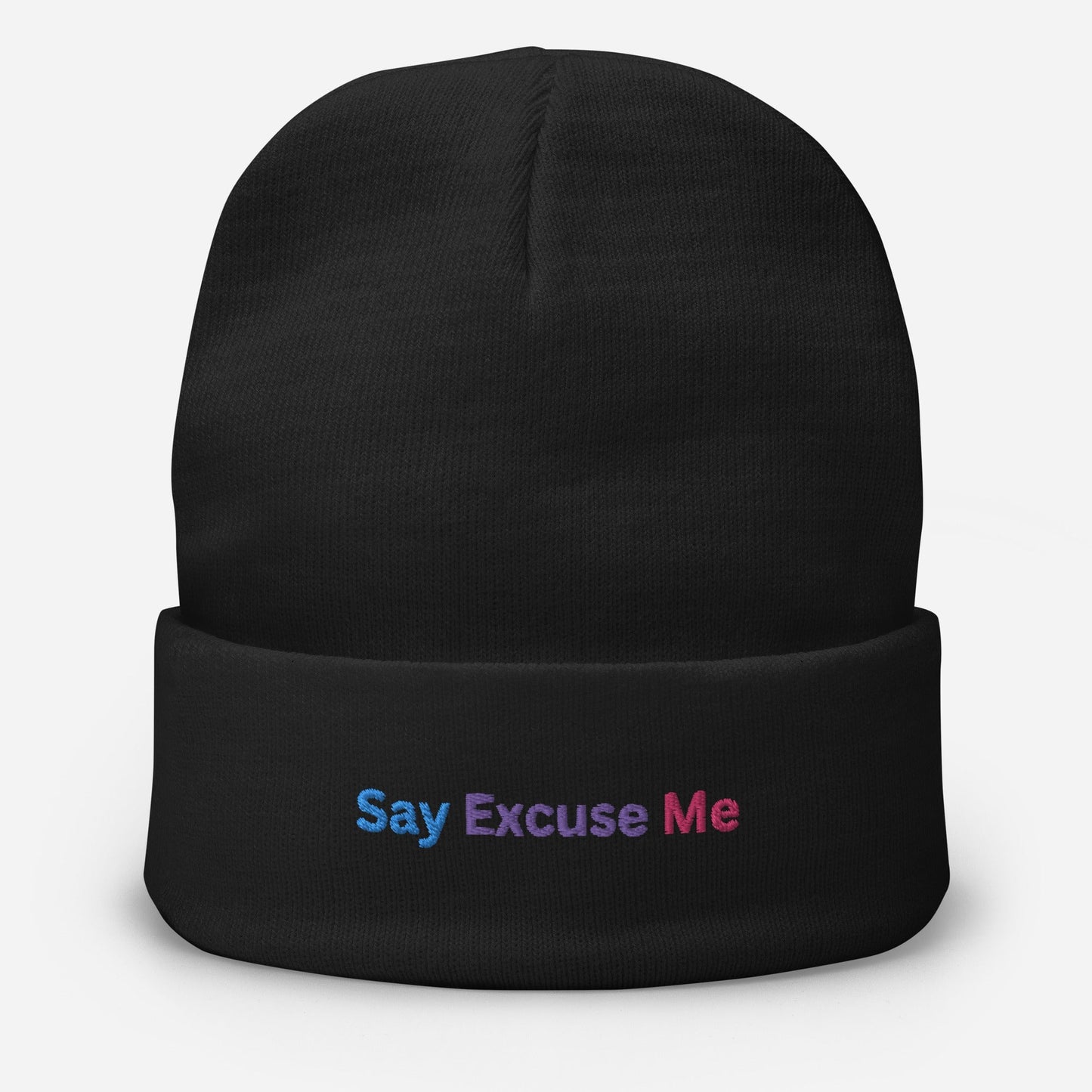 Embroidered Beanie Rave Day
