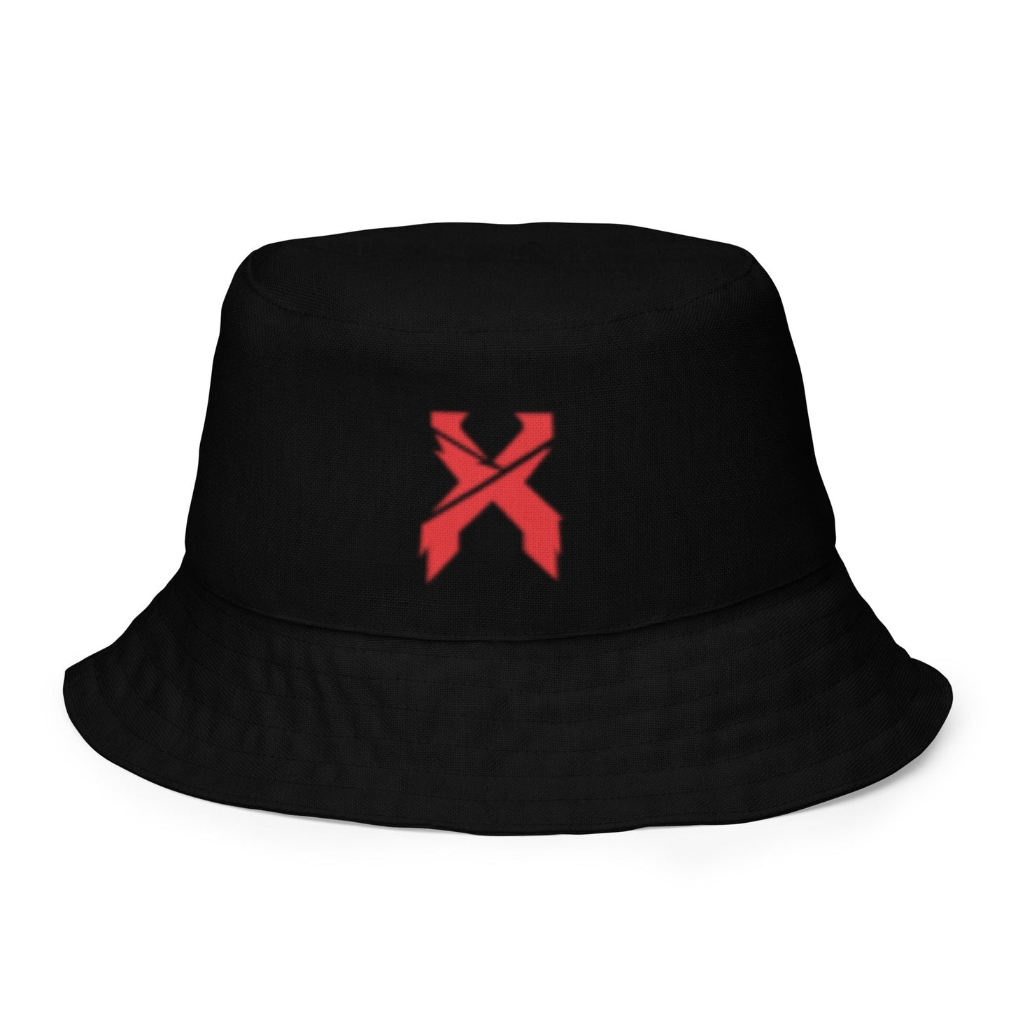 Excision - Black/Red Reversible bucket hat Rave Day