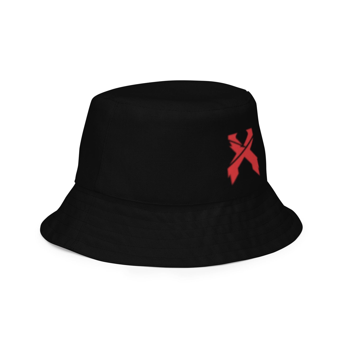 Excision - Black/Red Reversible bucket hat Rave Day