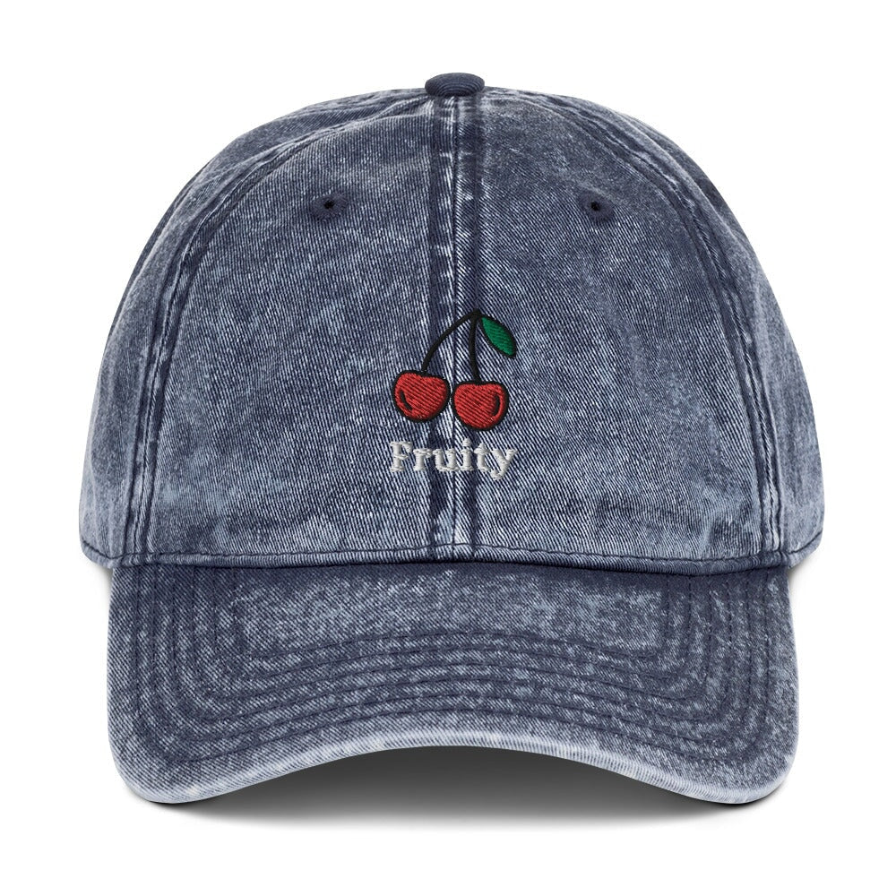 Fruity - Vintage Cotton Twill Cap Rave Day