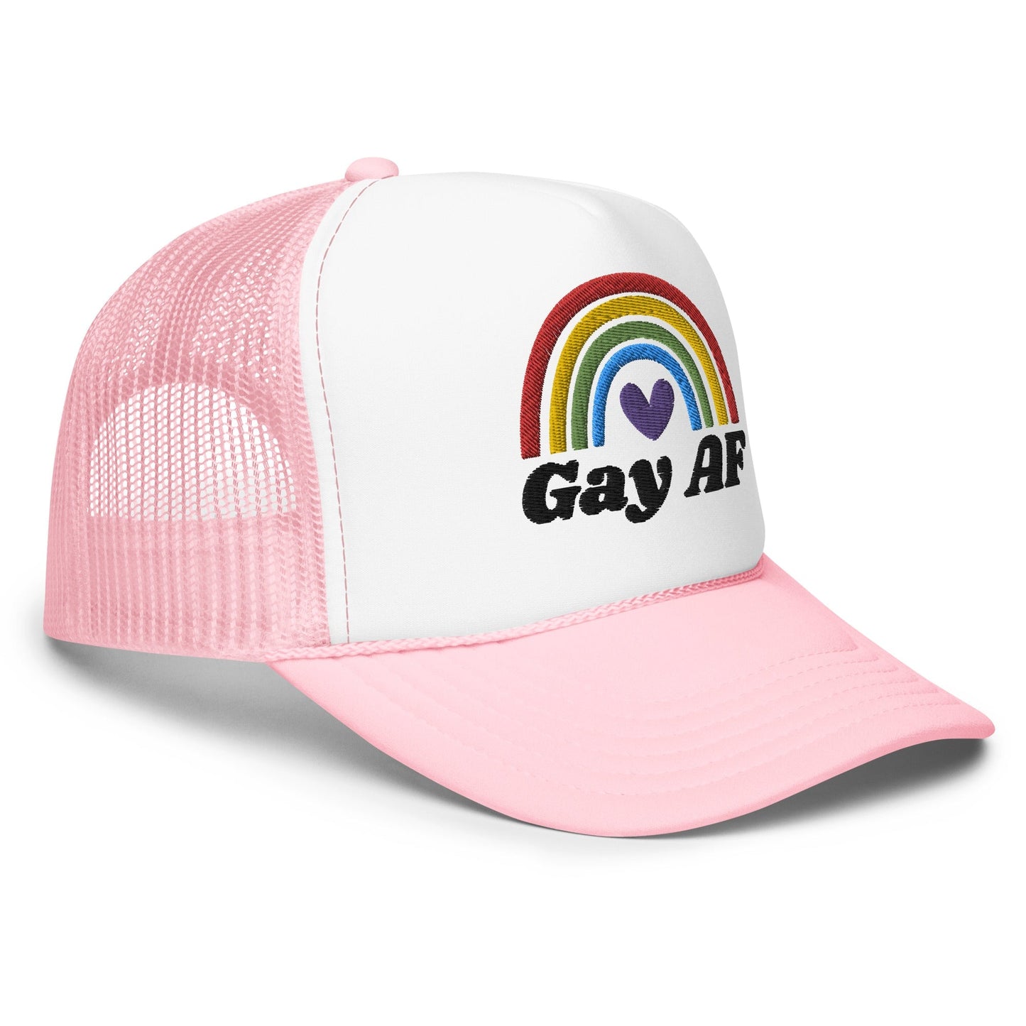 Gay AF - Foam trucker hat Rave Day