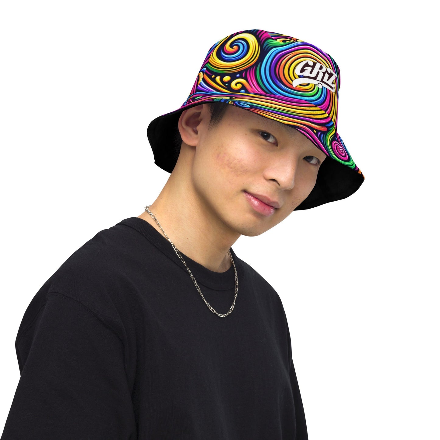 Griz - Reversible bucket hat Rave Day