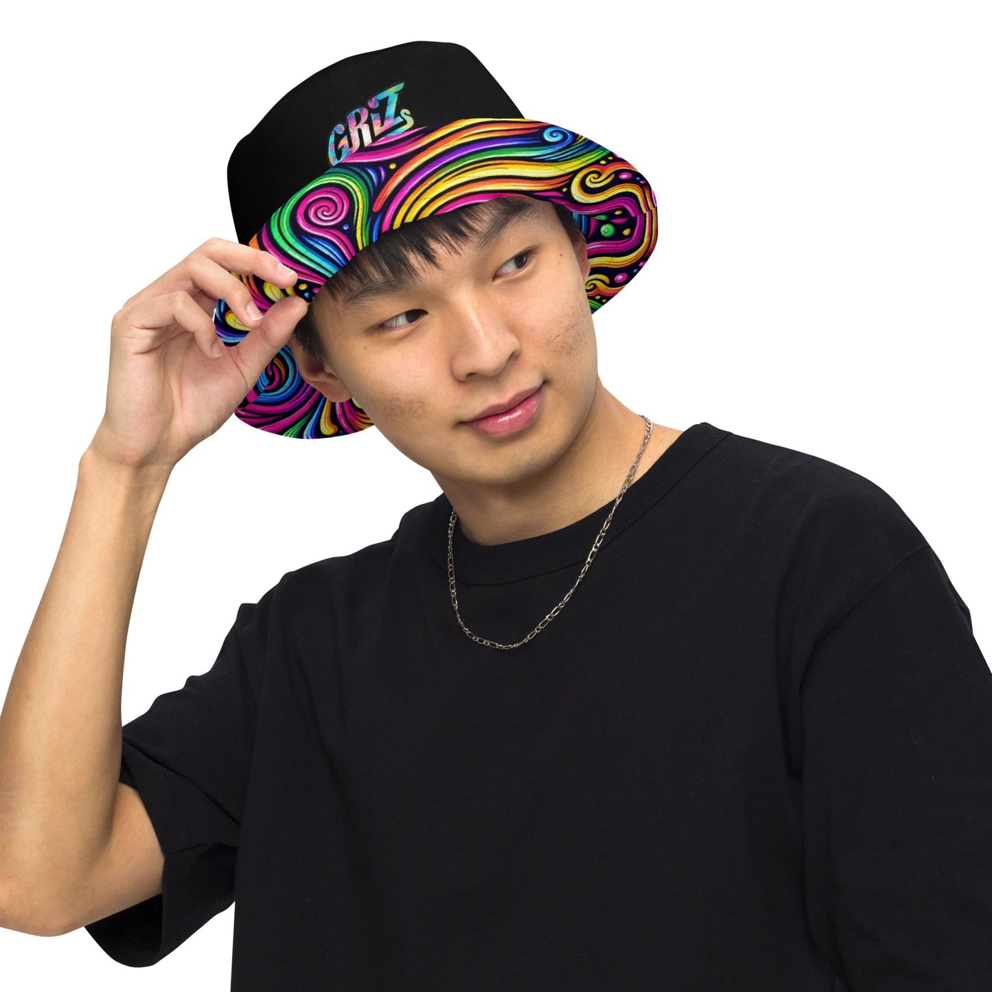 Griz - Reversible bucket hat Rave Day