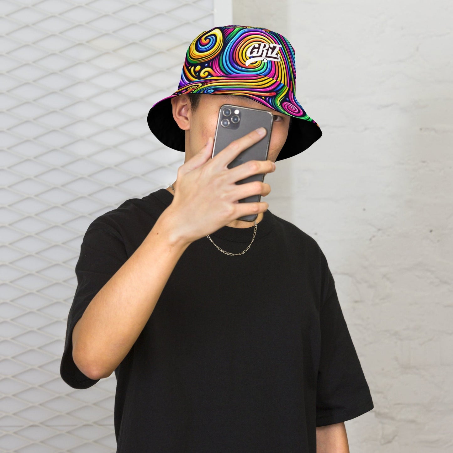Griz - Reversible bucket hat Rave Day