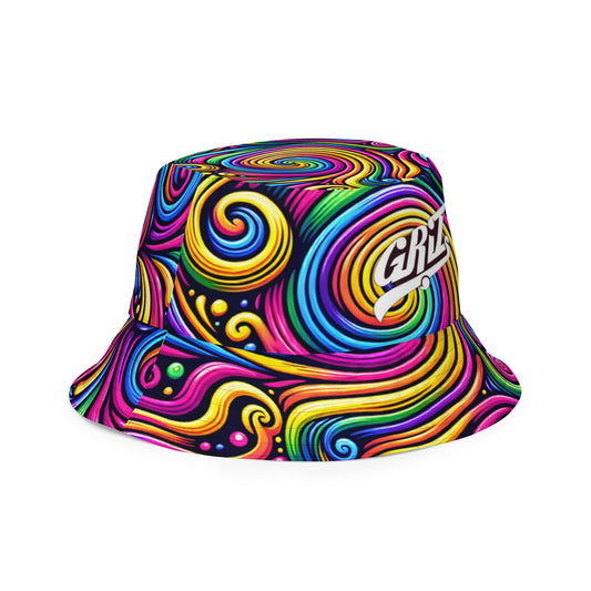Griz - Reversible bucket hat Rave Day