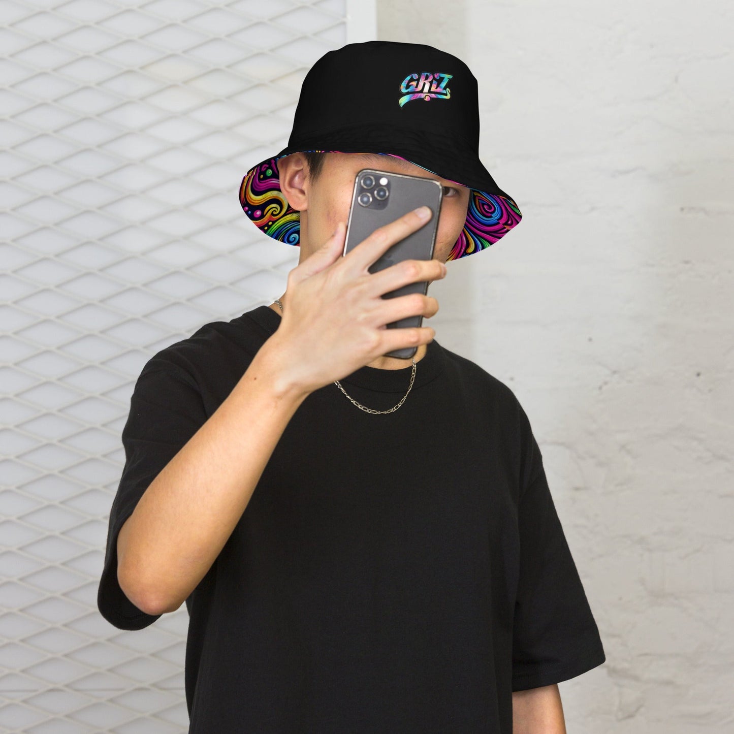 Griz - Reversible bucket hat Rave Day