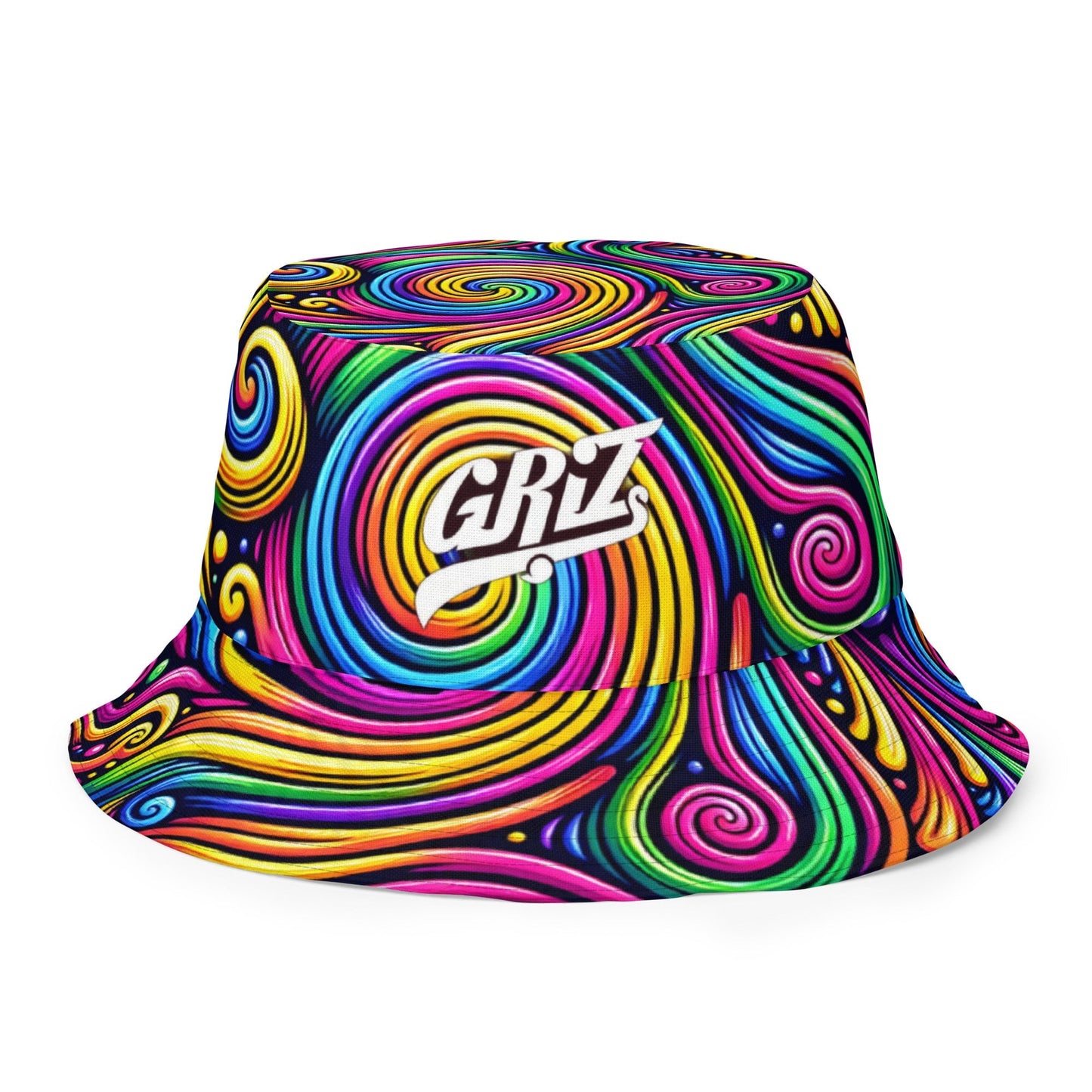 Griz - Reversible bucket hat Rave Day XS