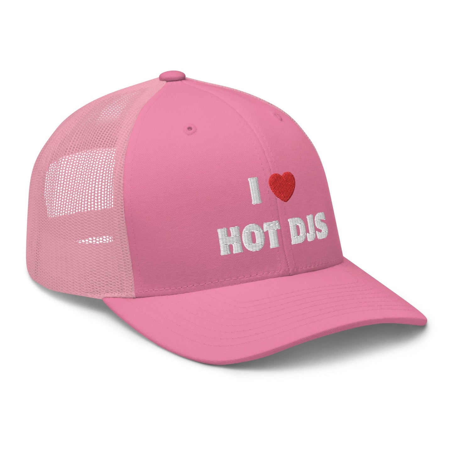 I Love Hot DJS - Trucker Cap (Non-foam) Rave Day