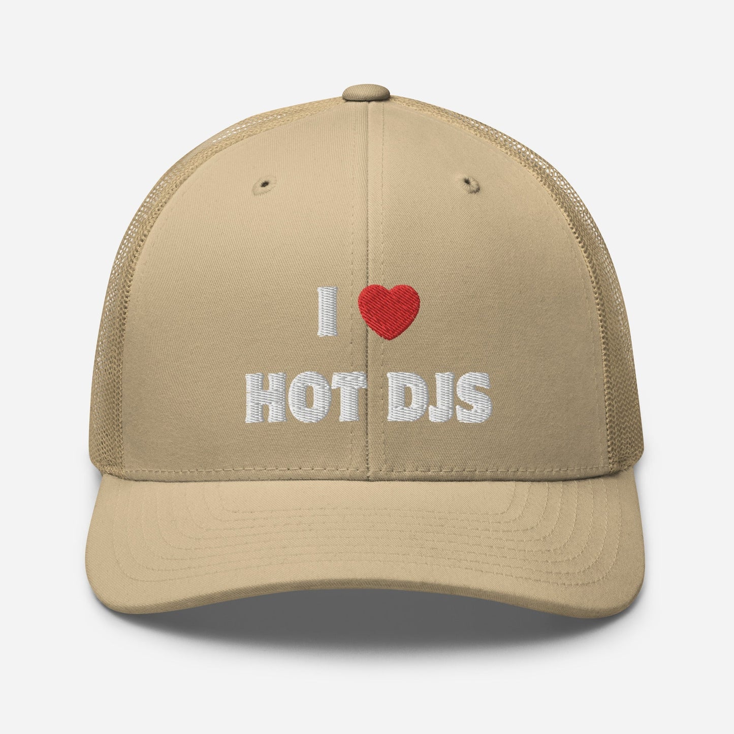 I Love Hot DJS - Trucker Cap (Non-foam) Rave Day