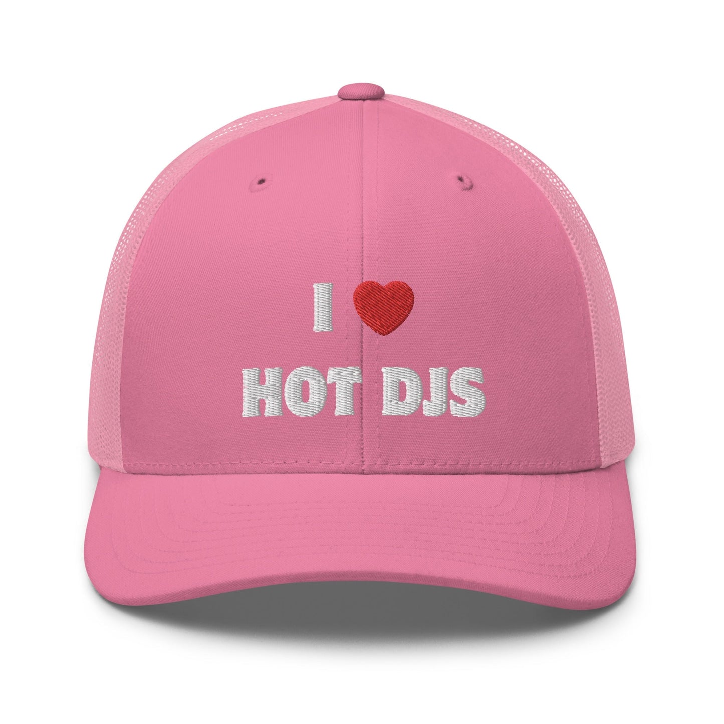 I Love Hot DJS - Trucker Cap (Non-foam) Rave Day