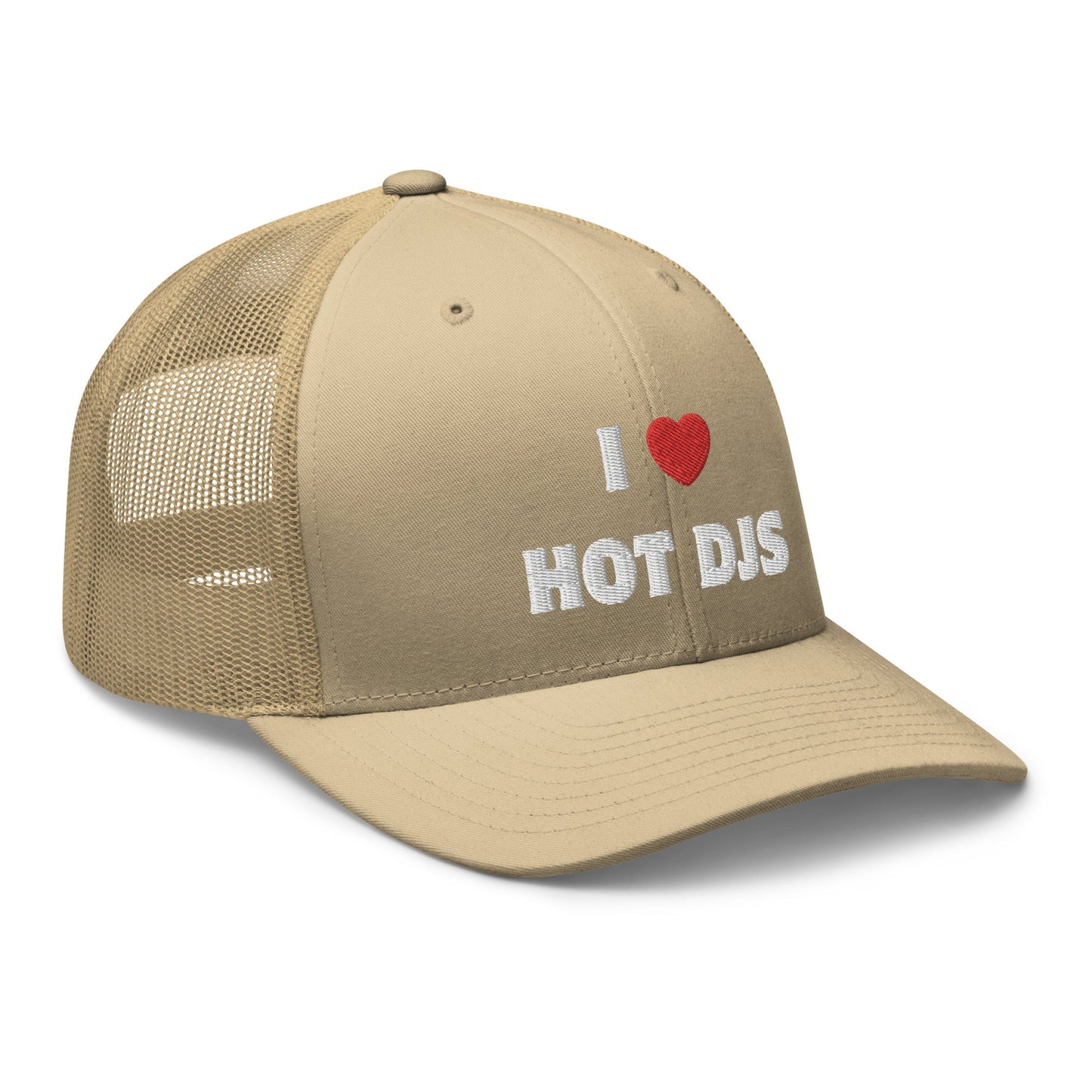 I Love Hot DJS - Trucker Cap (Non-foam) Rave Day