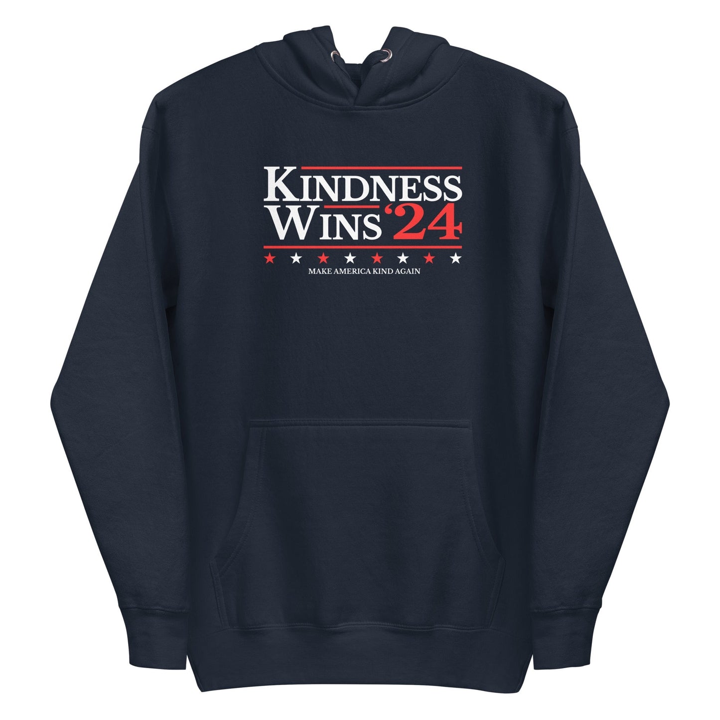 Kindness Wins - Blue/Navy Unisex Hoodie Rave Day