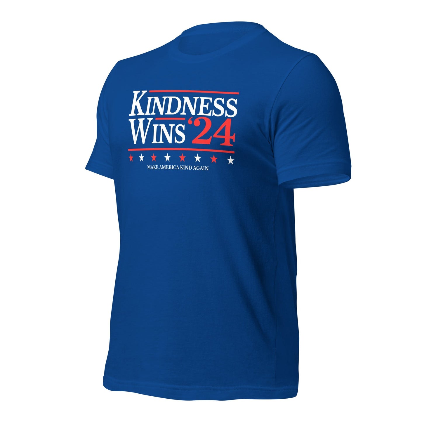 Kindness Wins - Blue/Navy Unisex t-shirt Rave Day