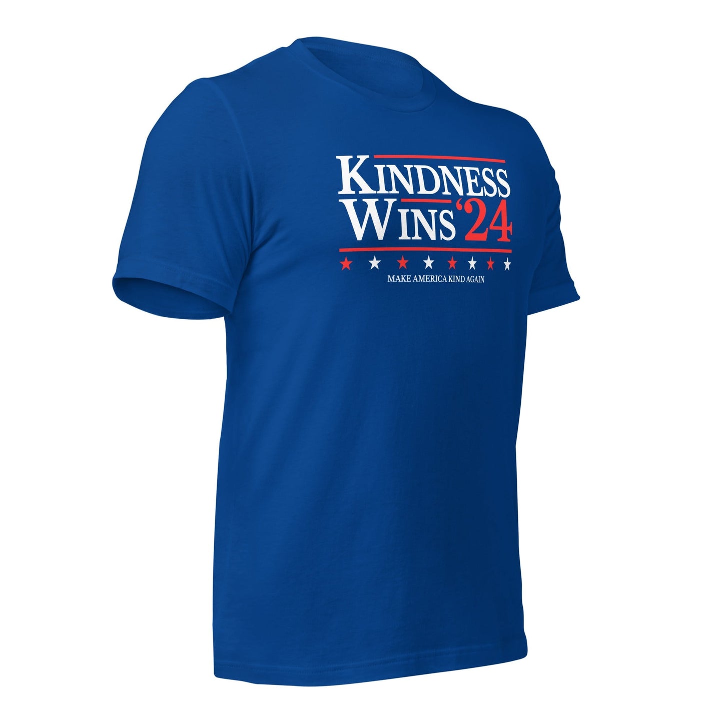 Kindness Wins - Blue/Navy Unisex t-shirt Rave Day