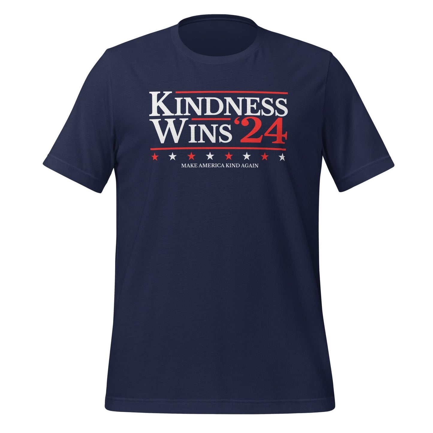 Kindness Wins - Blue/Navy Unisex t-shirt Rave Day