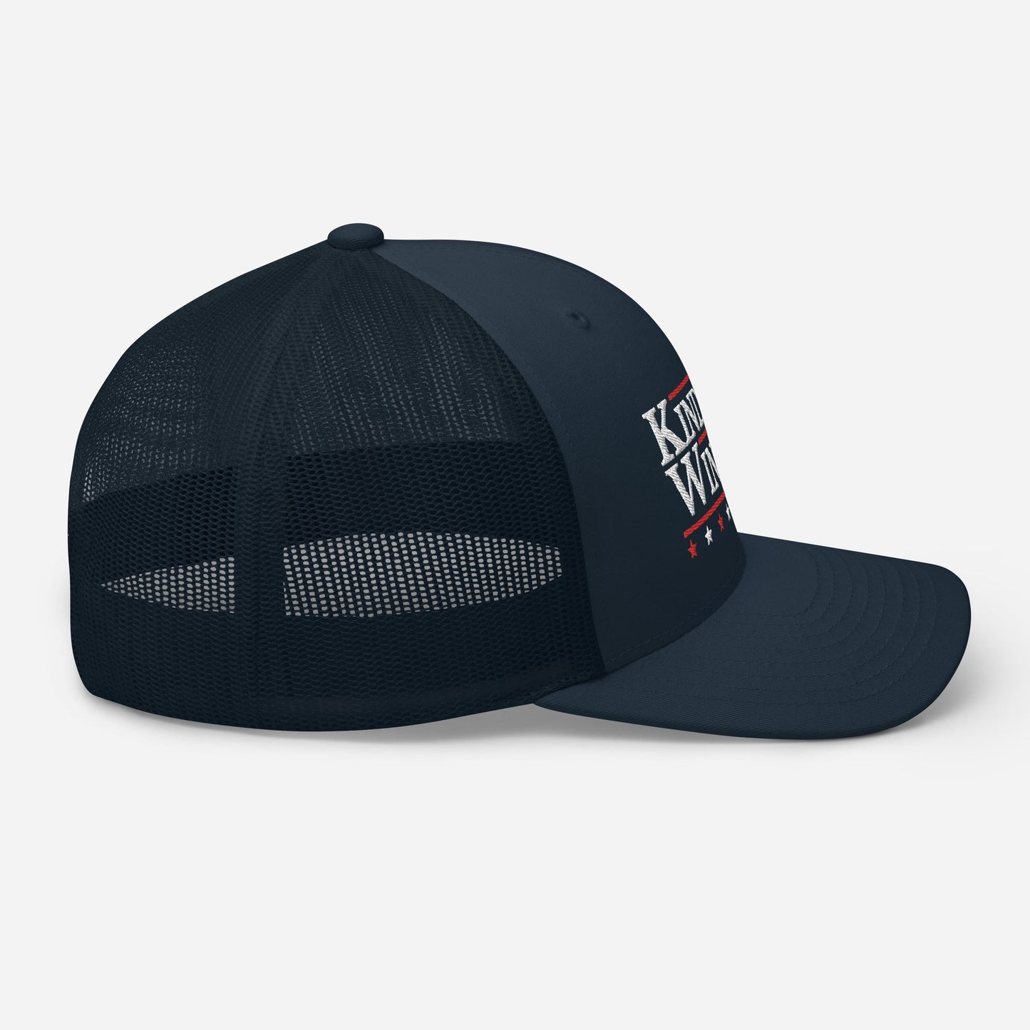 Kindness Wins - Navy Trucker Cap Rave Day