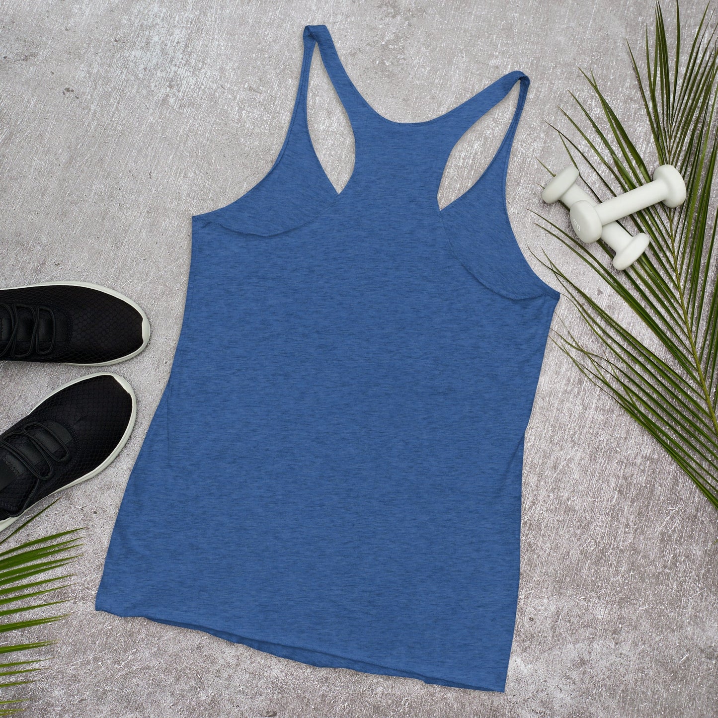 Kindness Wins - Royal/Navy Women's Racerback Tank Rave Day