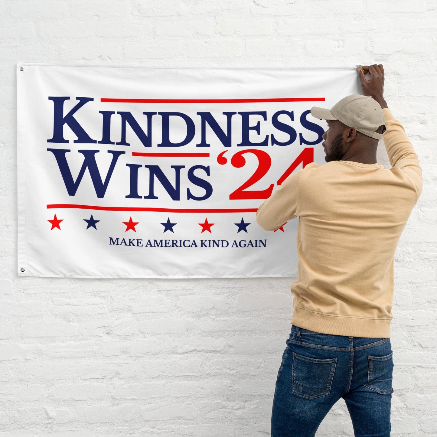 Kindness Wins - White Flag Rave Day