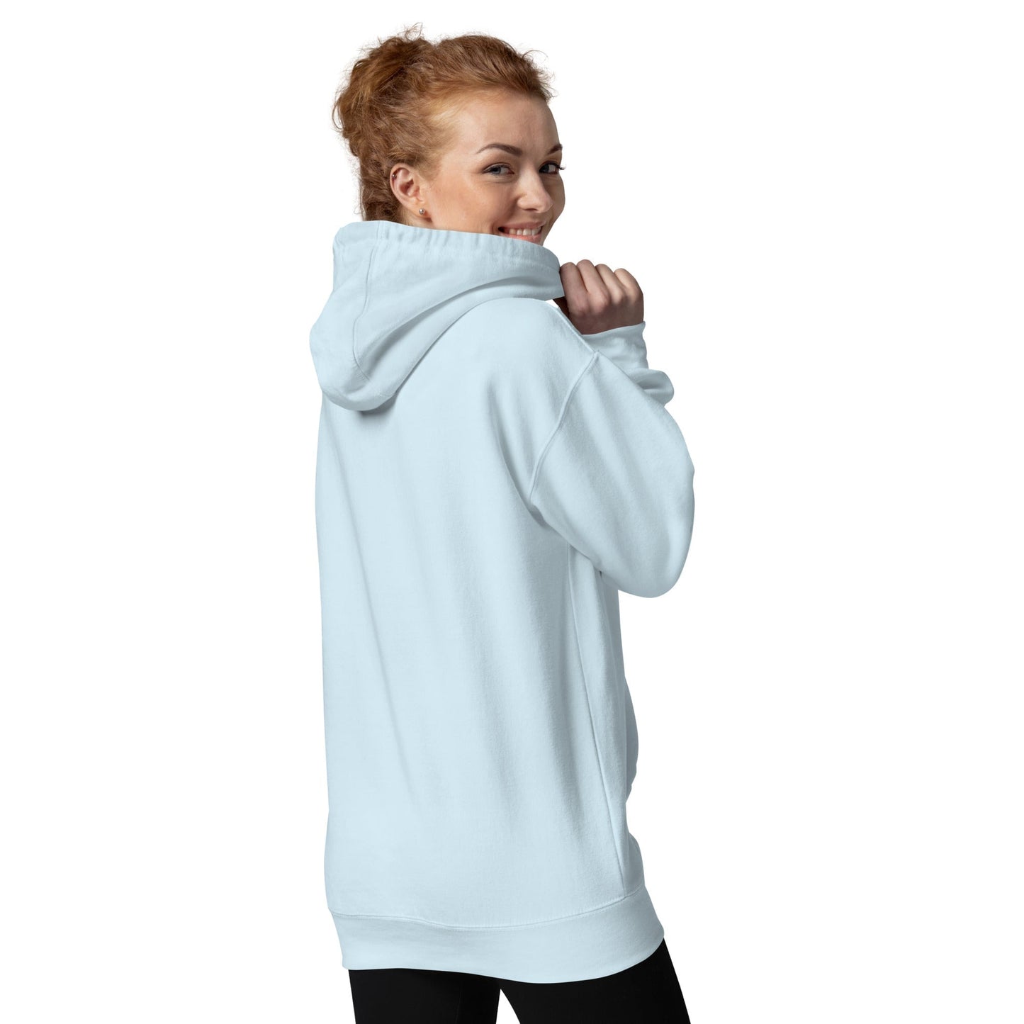 Kindness Wins - White/Baby Blue Unisex Hoodie Rave Day