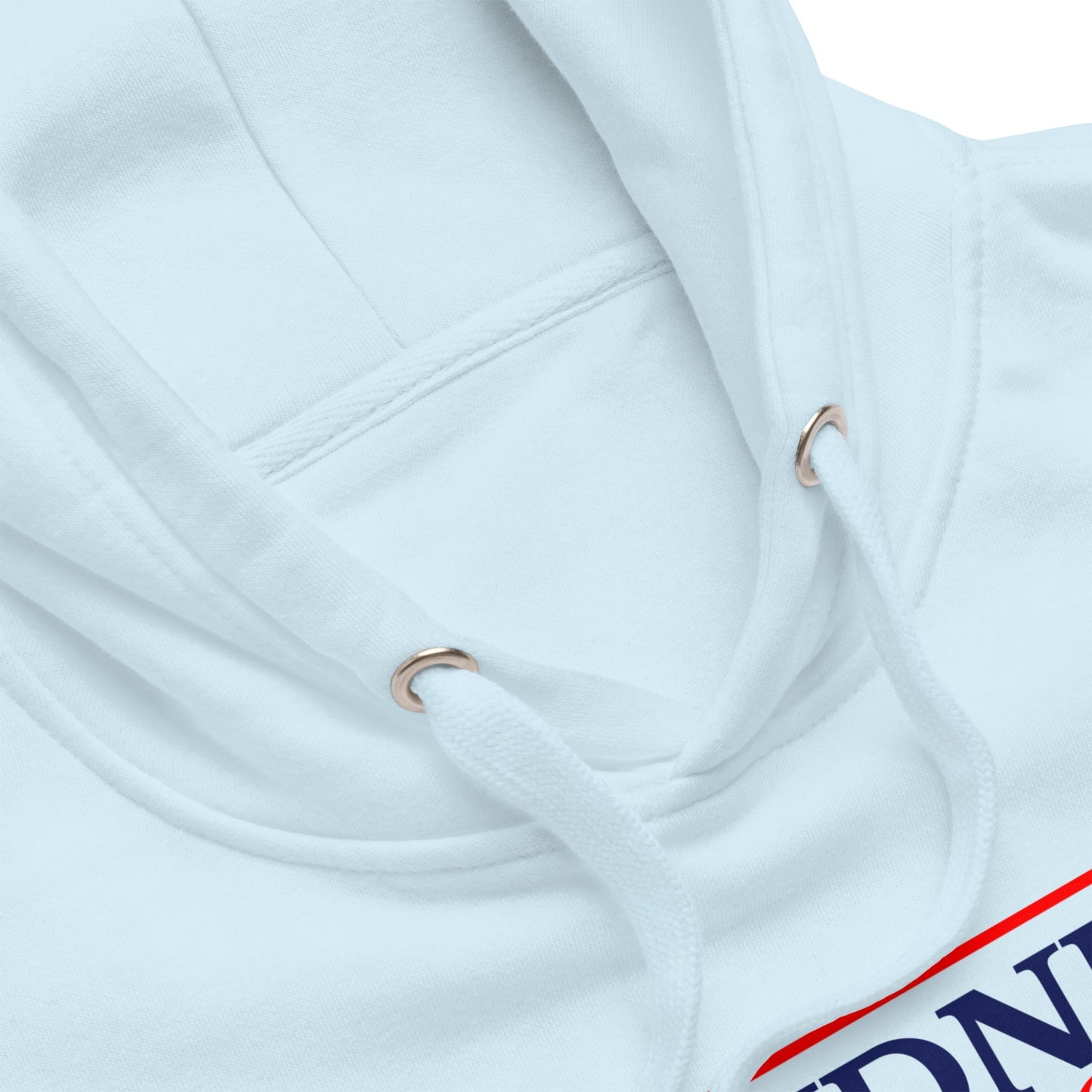 Kindness Wins - White/Baby Blue Unisex Hoodie Rave Day