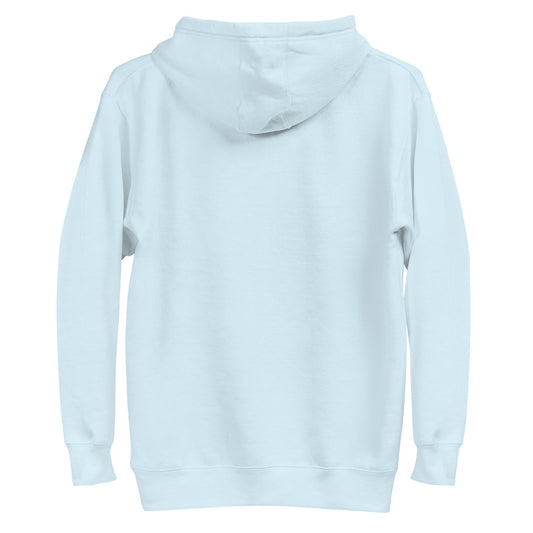 Kindness Wins - White/Baby Blue Unisex Hoodie Rave Day