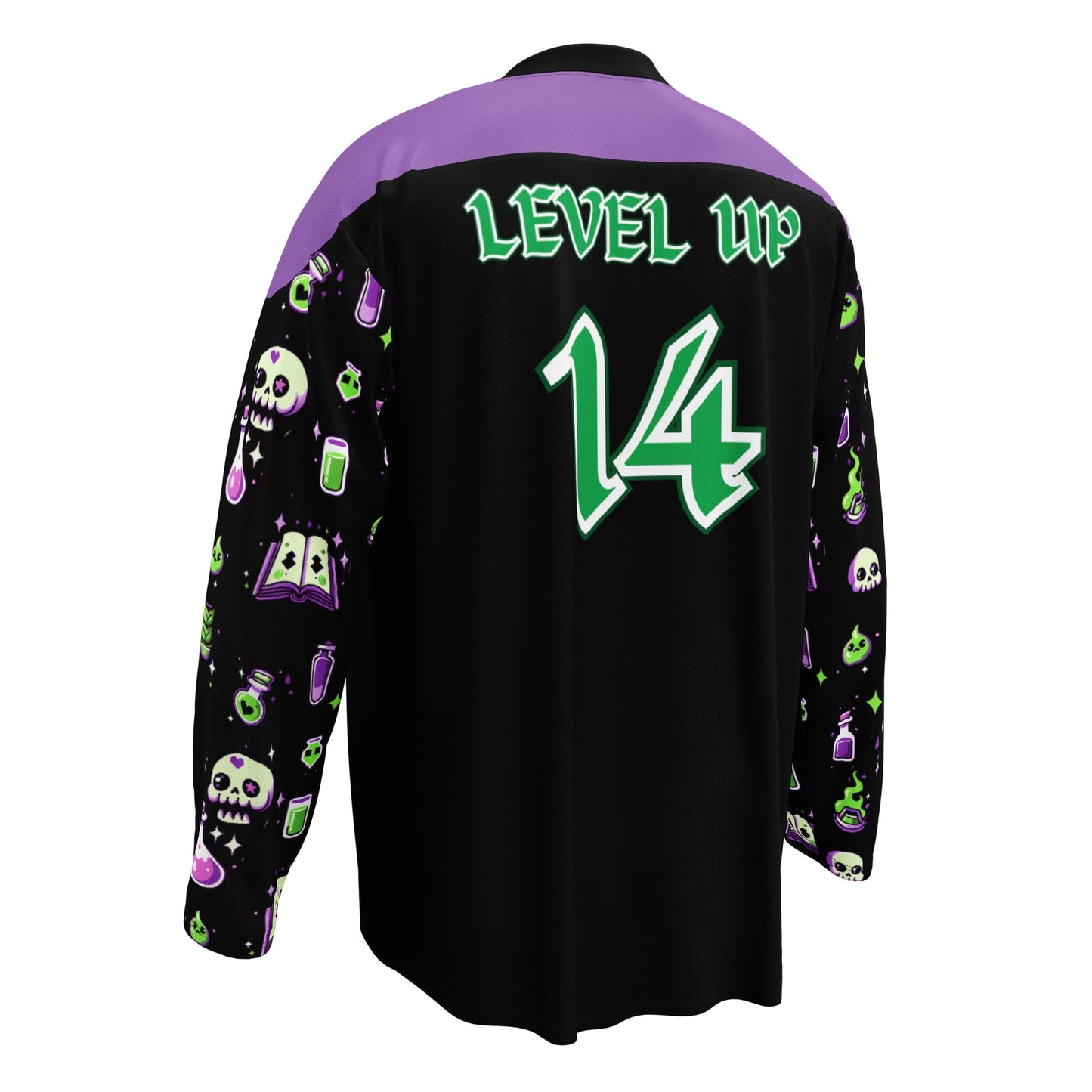 Level Up Rave Hockey Jersey for EDM lovers Rave Day