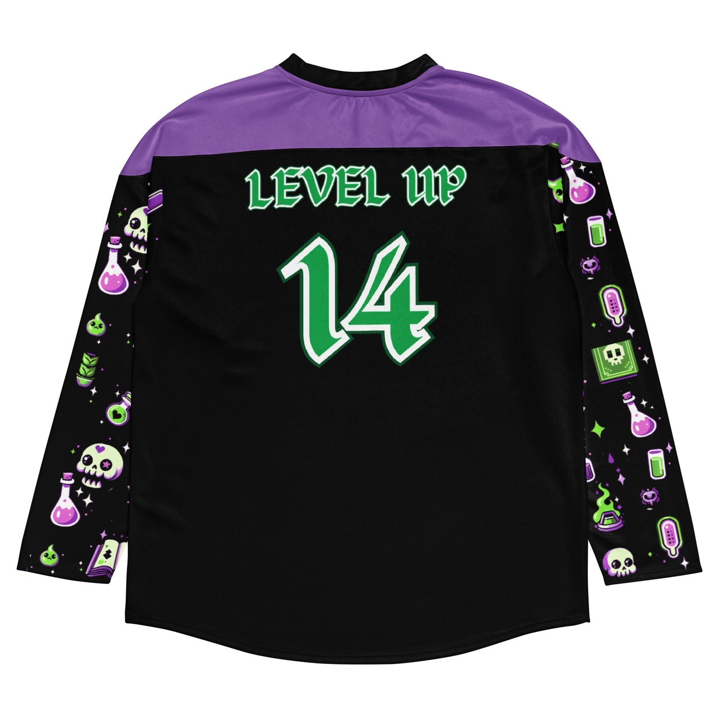 Level Up Rave Hockey Jersey for EDM lovers Rave Day