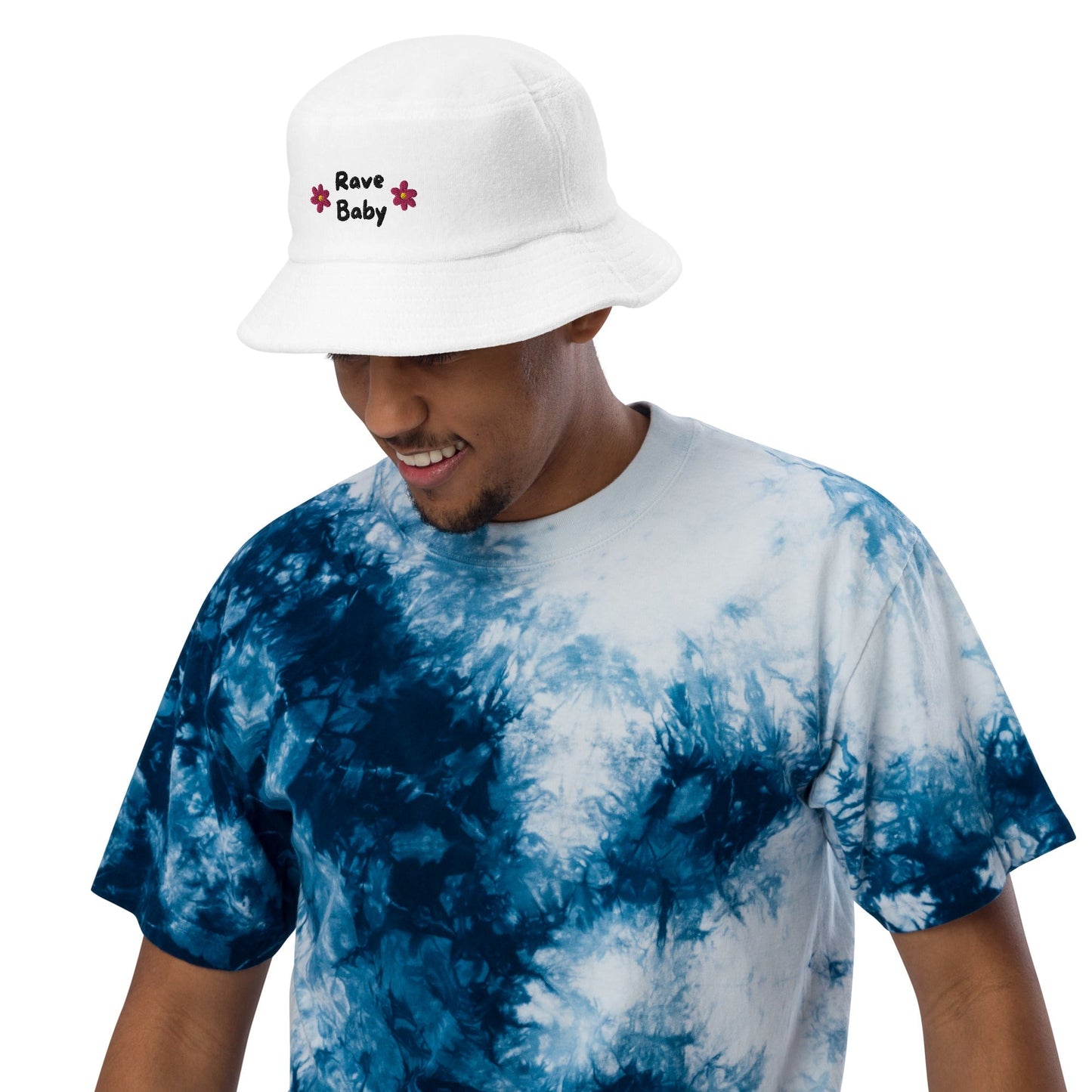 Rave Baby - Unstructured terry cloth bucket hat Rave Day