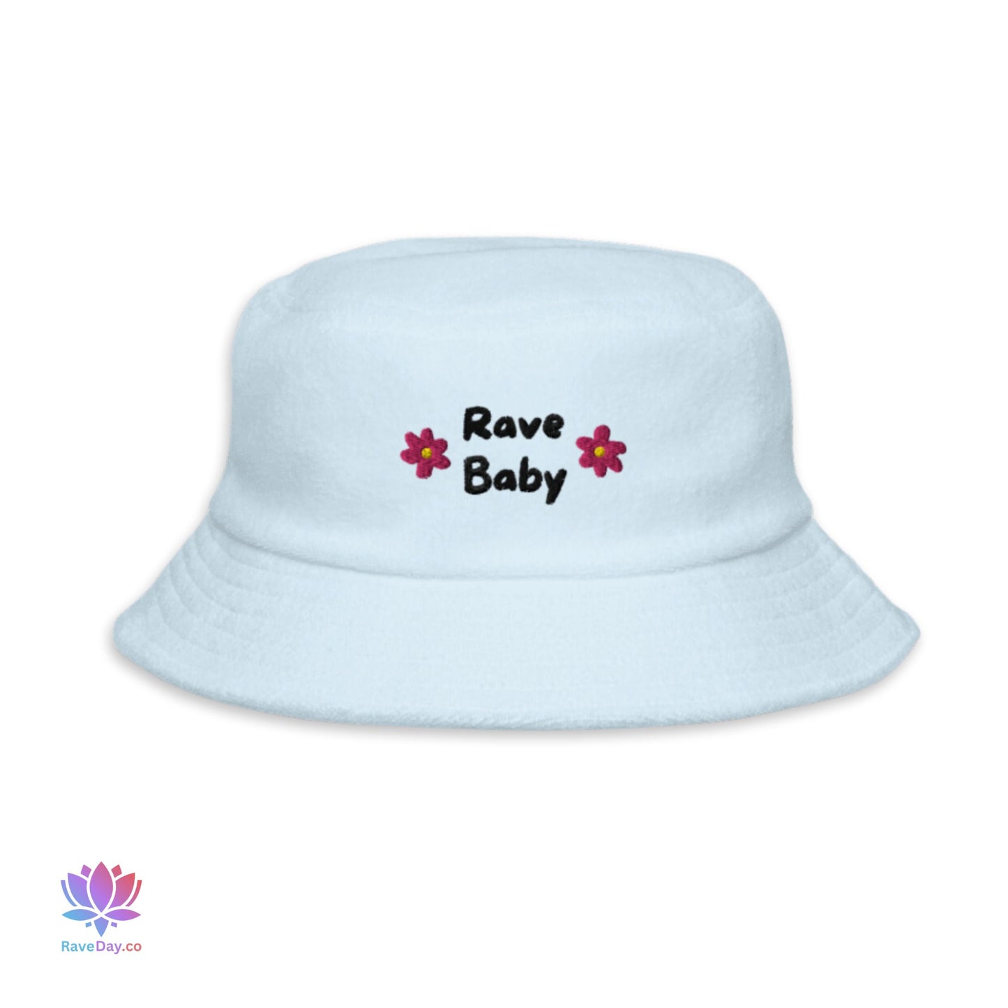 Rave Baby - Unstructured terry cloth bucket hat Rave Day