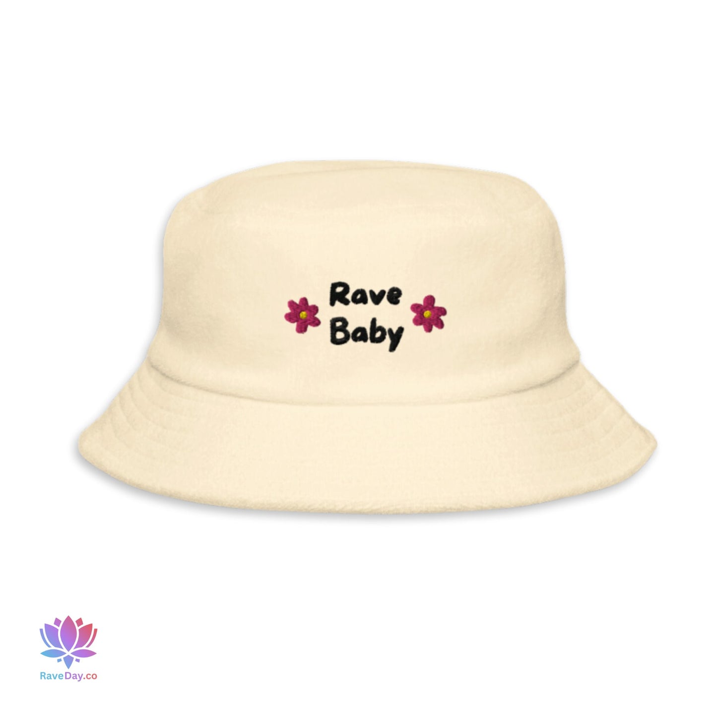 Rave Baby - Unstructured terry cloth bucket hat Rave Day