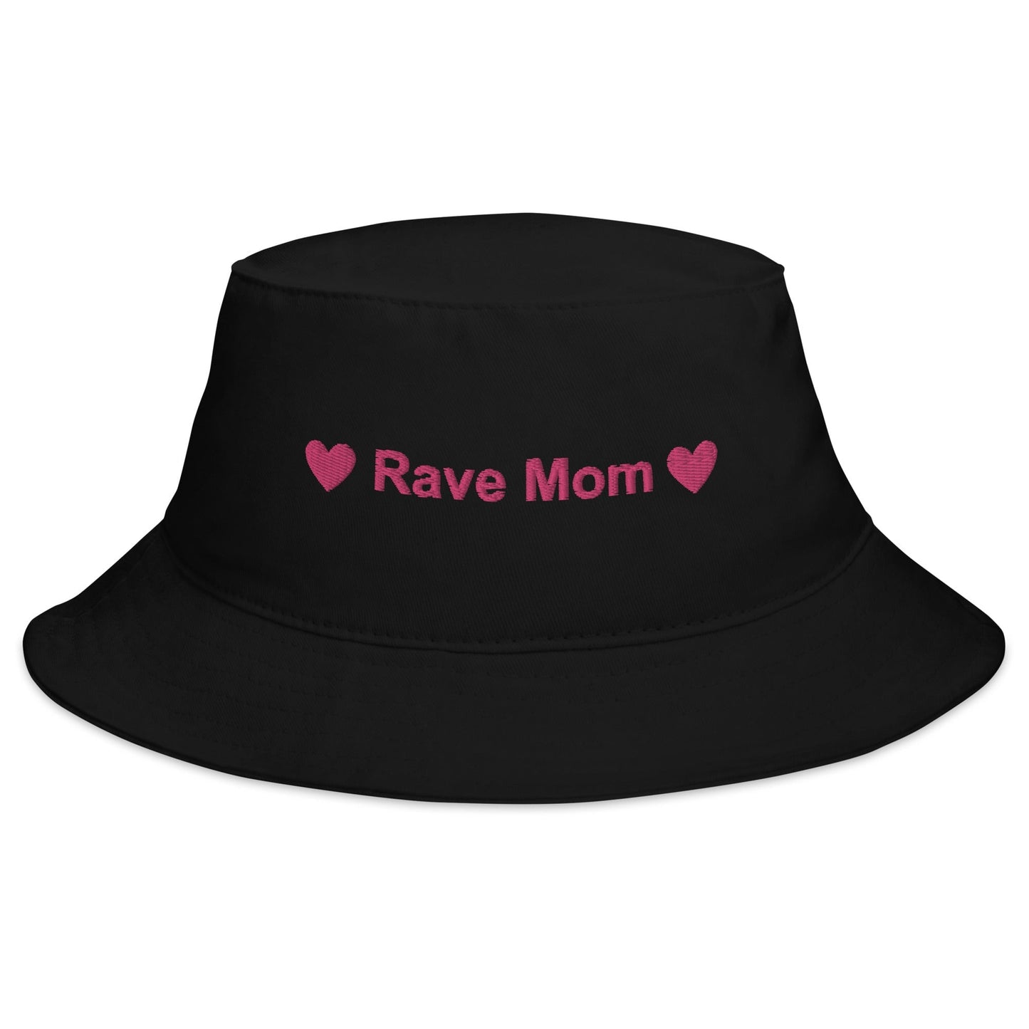 Rave Mom - Bucket Hat (2) Rave Day Black