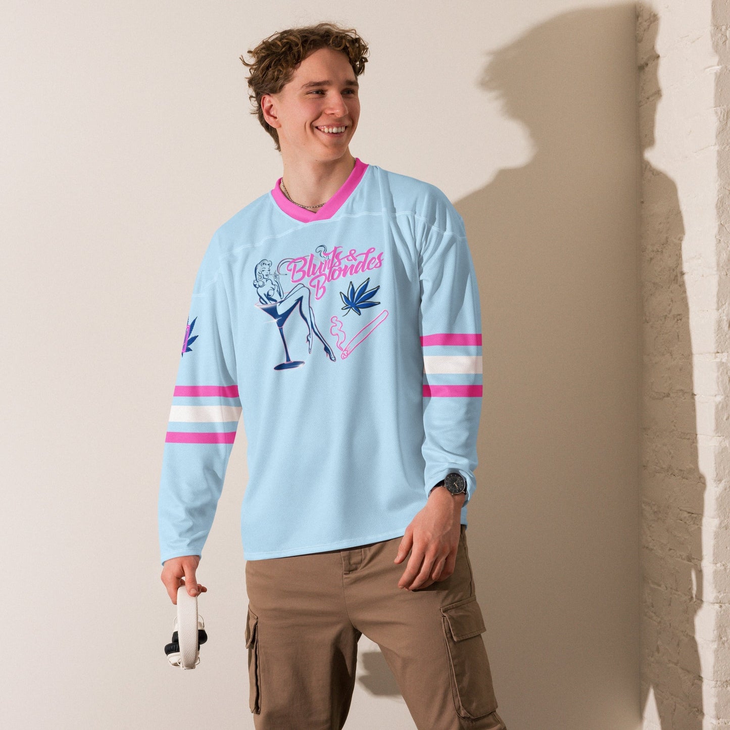 Recycled hockey fan jersey Rave Day