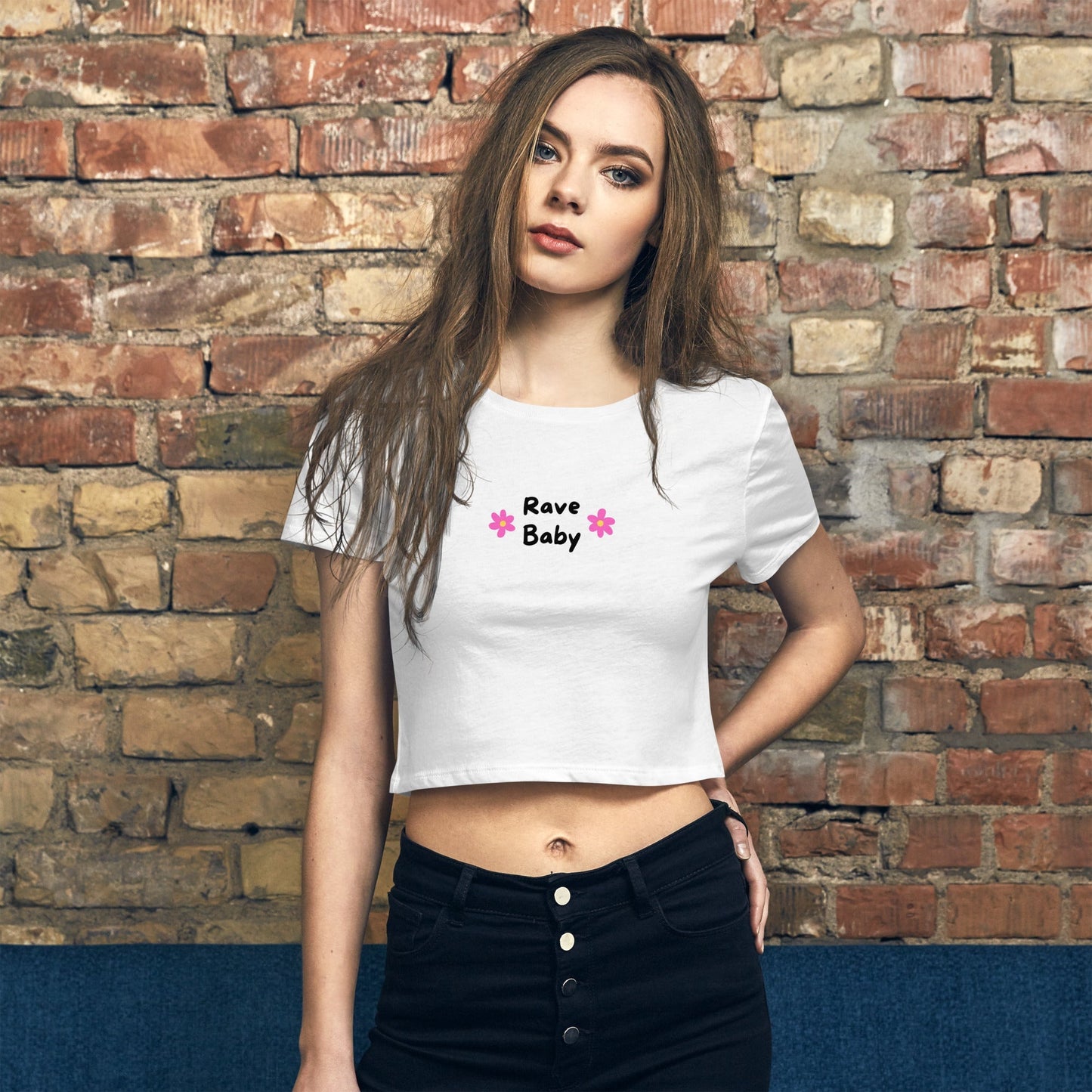 Women’s Crop Tee Rave Day