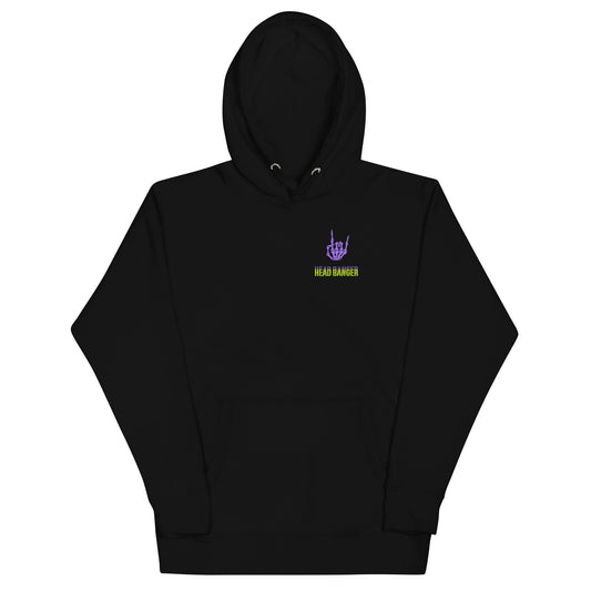 Headbanger Hoodie - Unisex Rave Day