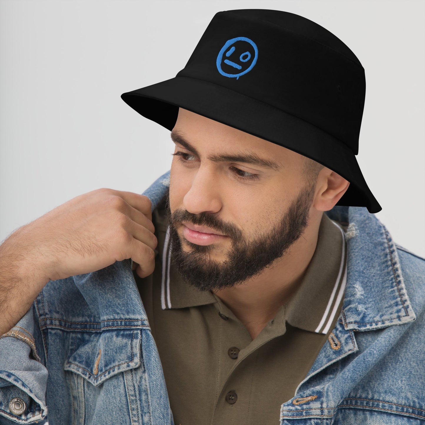 i_o (Blue) - Bucket Hat Rave Day