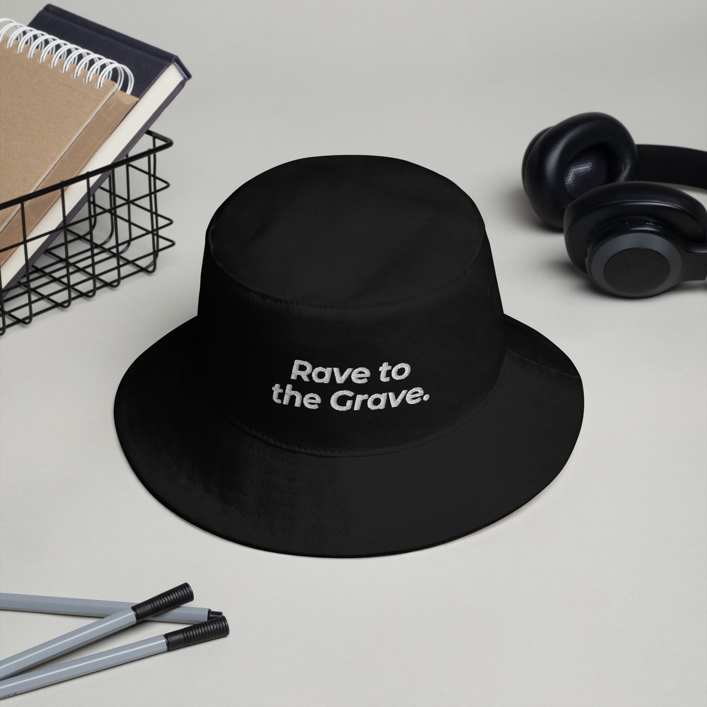 Rave to the Grave - Bucket Hat Rave Day