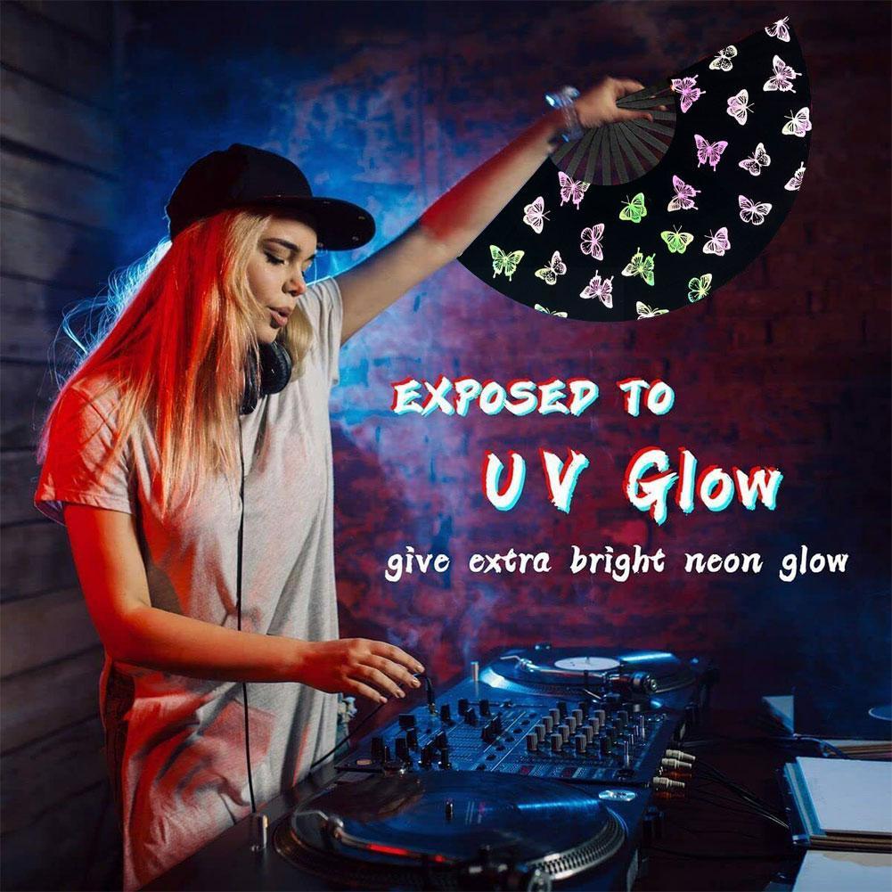 Reflective Holographic Butterfly Fan Fan Does not apply