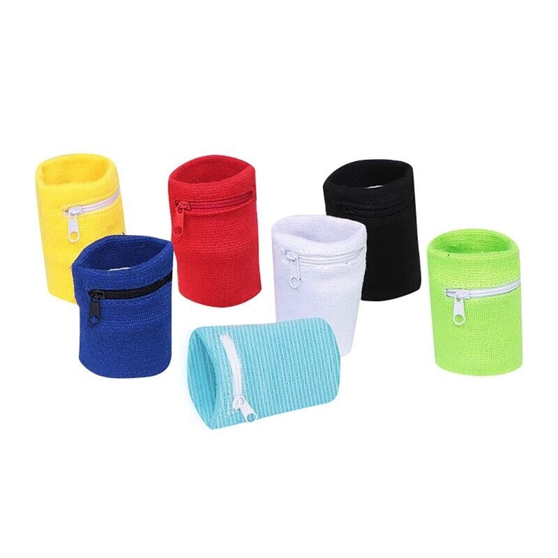 Wrist Purse Bag with Zipper Running Travel Bike Safe Sports Bag for Running Gym Bike Wallet Safe. Storage Wrist Support 1 Pcs Rave Day