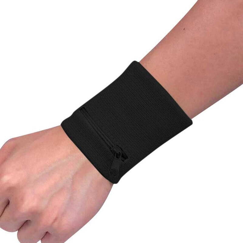 Wrist Purse Bag with Zipper Running Travel Bike Safe Sports Bag for Running Gym Bike Wallet Safe. Storage Wrist Support 1 Pcs Rave Day