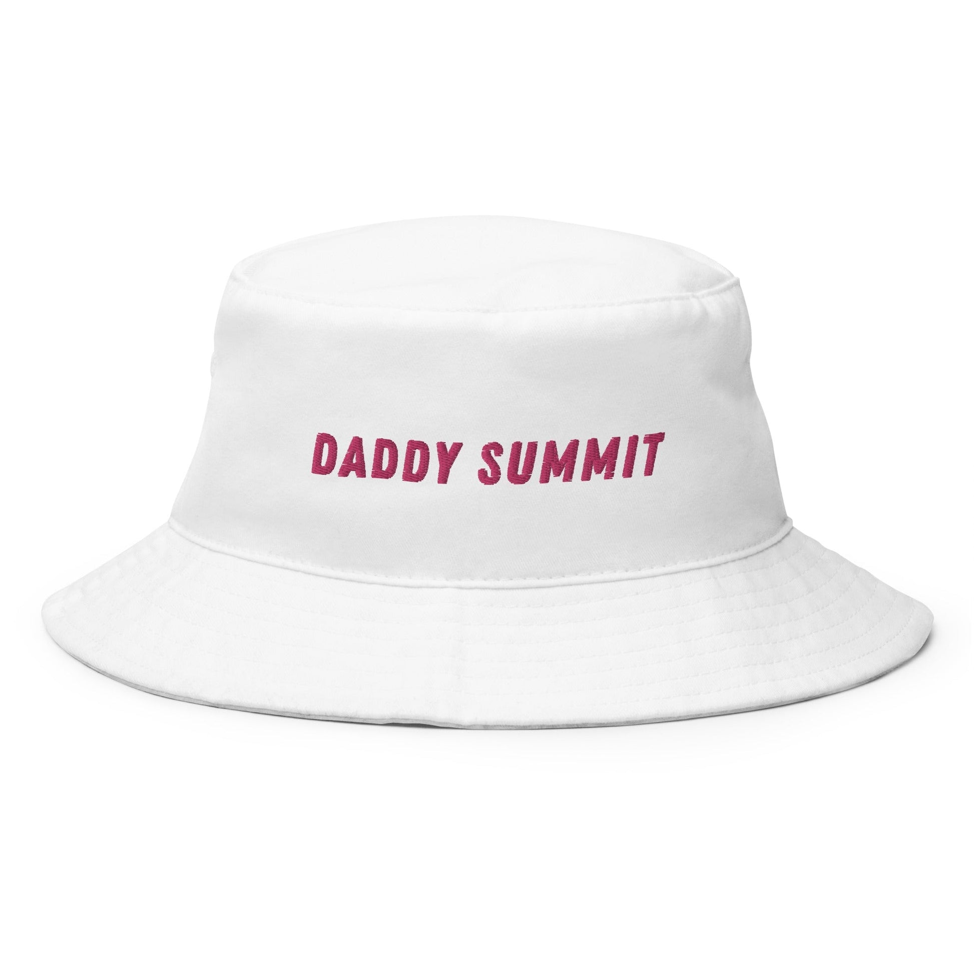 Daddy Summit - Bucket Hat Rave Day White 