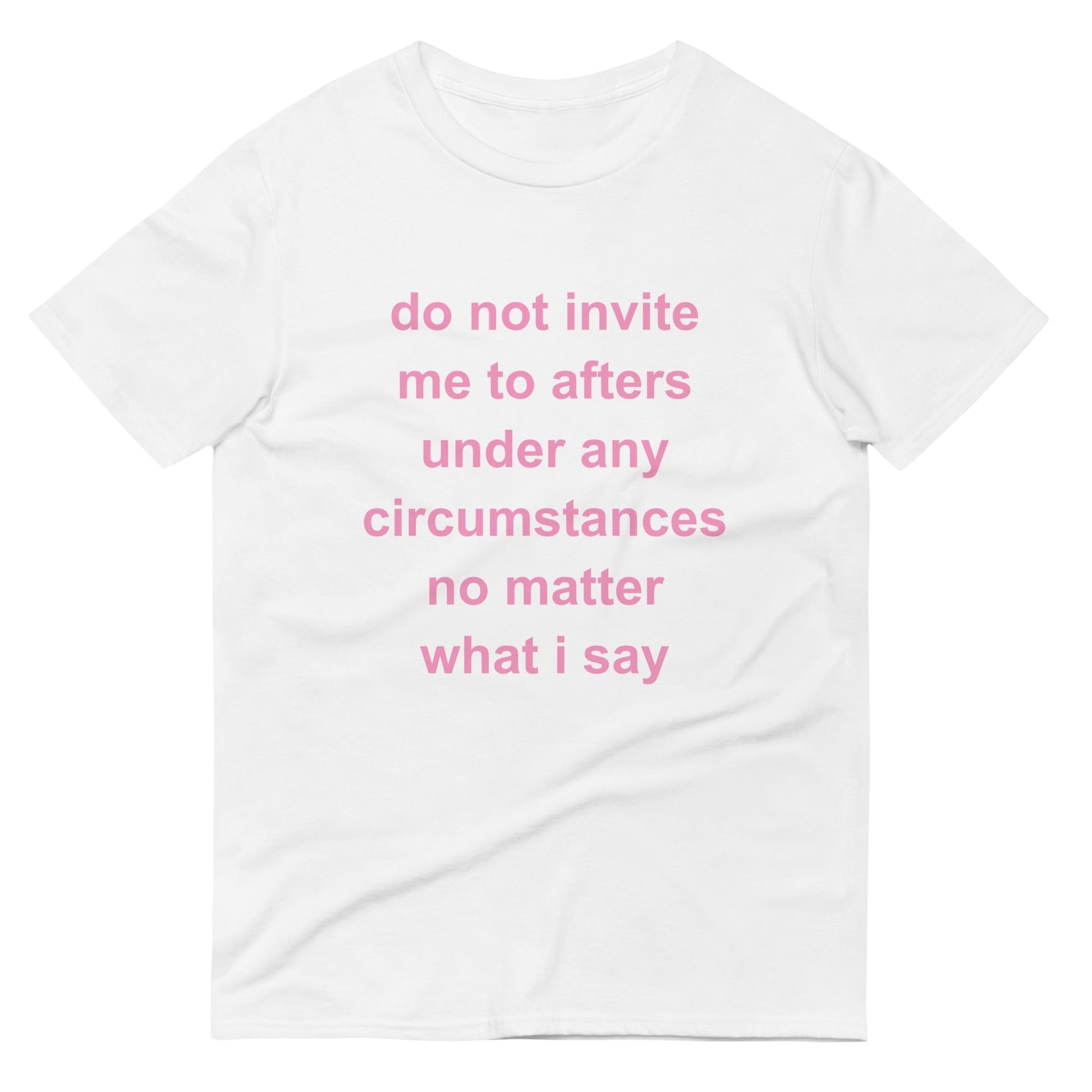 Do Not Invite - T-Shirt Rave Day White S 