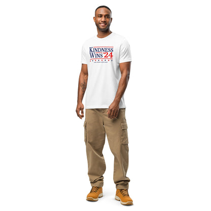 Kindness Wins - White Unisex t-shirt Rave Day 
