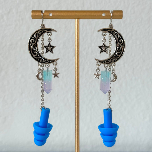 Midnight Moon Earrings Rave Day 