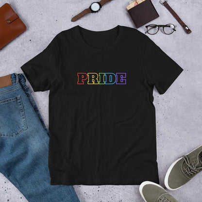 PRIDE Rainbow - Unisex t-shirt Rave Day 