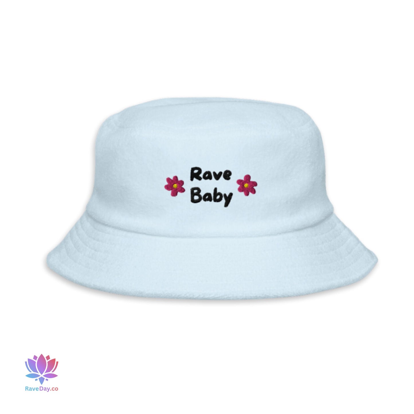 Rave Baby - Unstructured terry cloth bucket hat Rave Day 