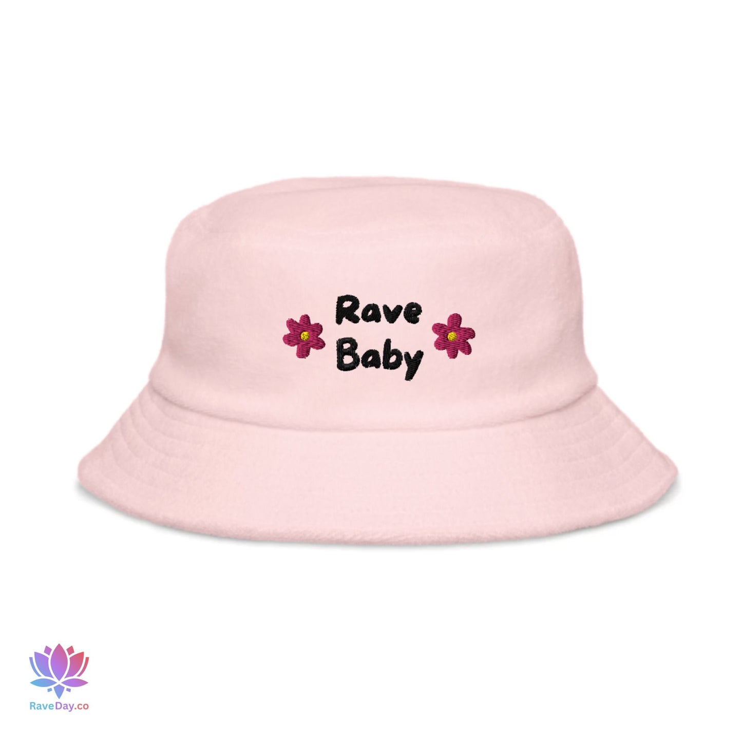 Rave Baby - Unstructured terry cloth bucket hat Rave Day 