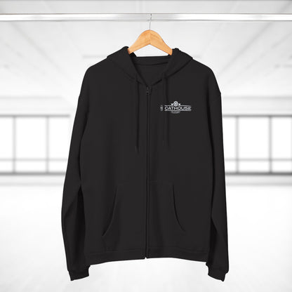 SAMPLE Unisex Hooded Zip Sweatshirt Hoodie Printify 