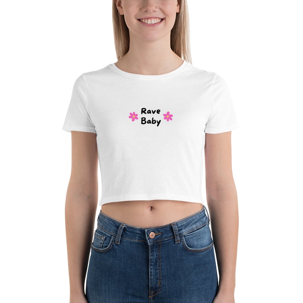 Women’s Crop Tee Rave Day 