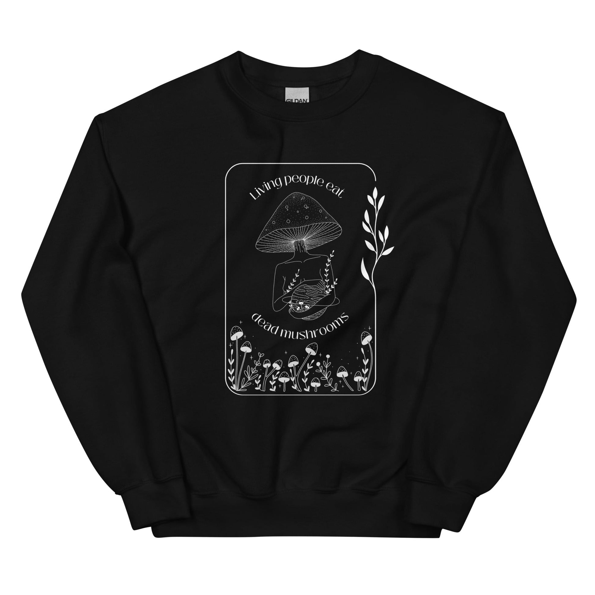 Living Mushrooms - Sweater Sweaters and Hoodies Rave Day S 